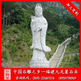 定制石雕觀音菩薩 觀音石雕一般多少錢(qián)