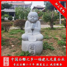 石雕寺院六度小沙彌 小沙彌圖片大全